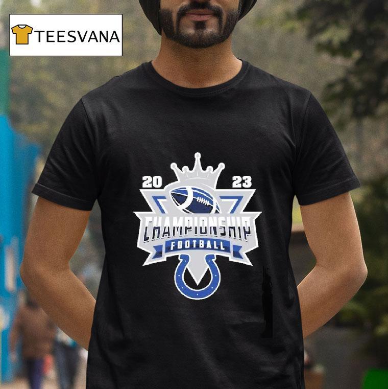 Indianapolis Colts Football Nfl Championship Crown Logo T Shirt Indianapolis Colts Football Nfl Championship Crown Logo T Shirt