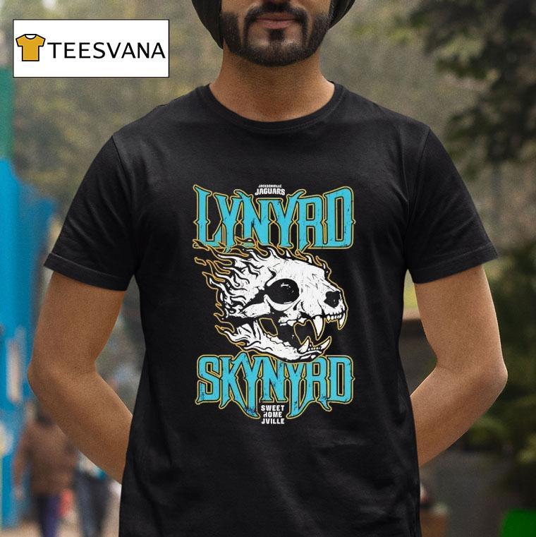 Jacksonville Jaguars X Lynyrd Skynyrd T Shirt Jacksonville Jaguars X Lynyrd Skynyrd T Shirt