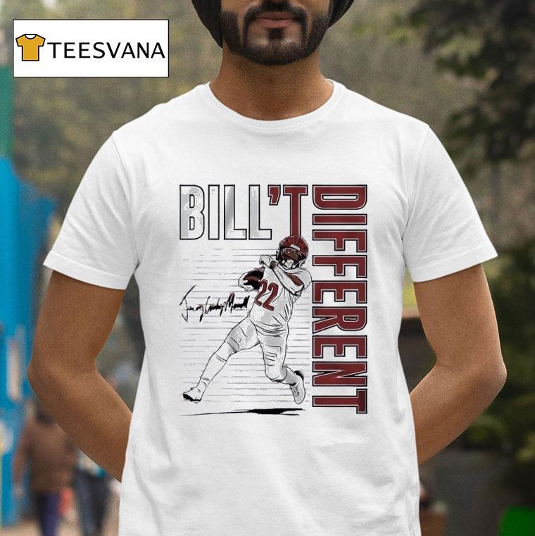 Jacory Croskey Merritt Bill T Different Signature Football T Shirt Jacory Croskey Merritt Bill T Different Signature Football T Shirt
