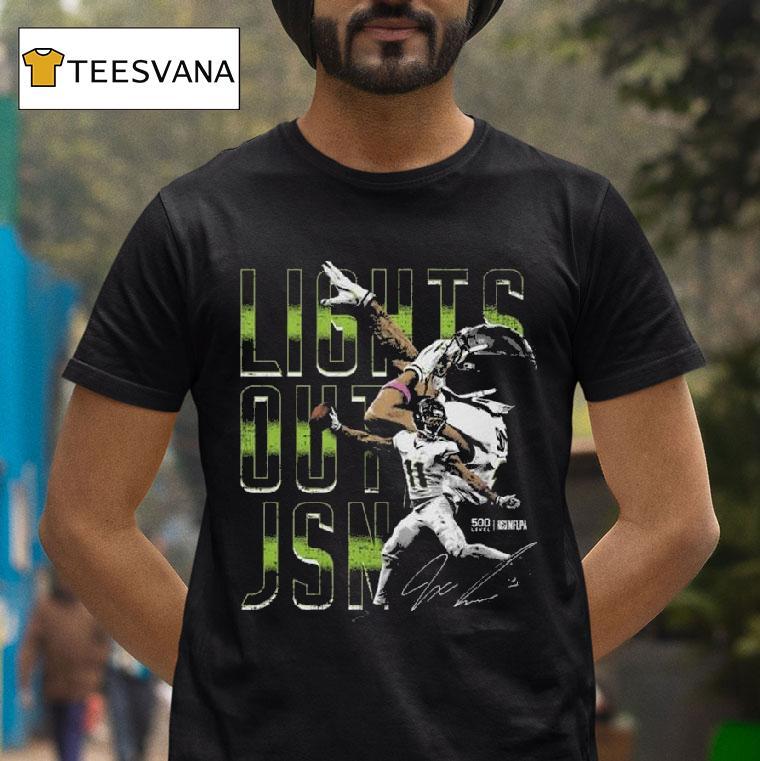 Jaxon Smith Njigba Seattle Lights Out Jsn T Shirt Jaxon Smith Njigba Seattle Lights Out Jsn T Shirt