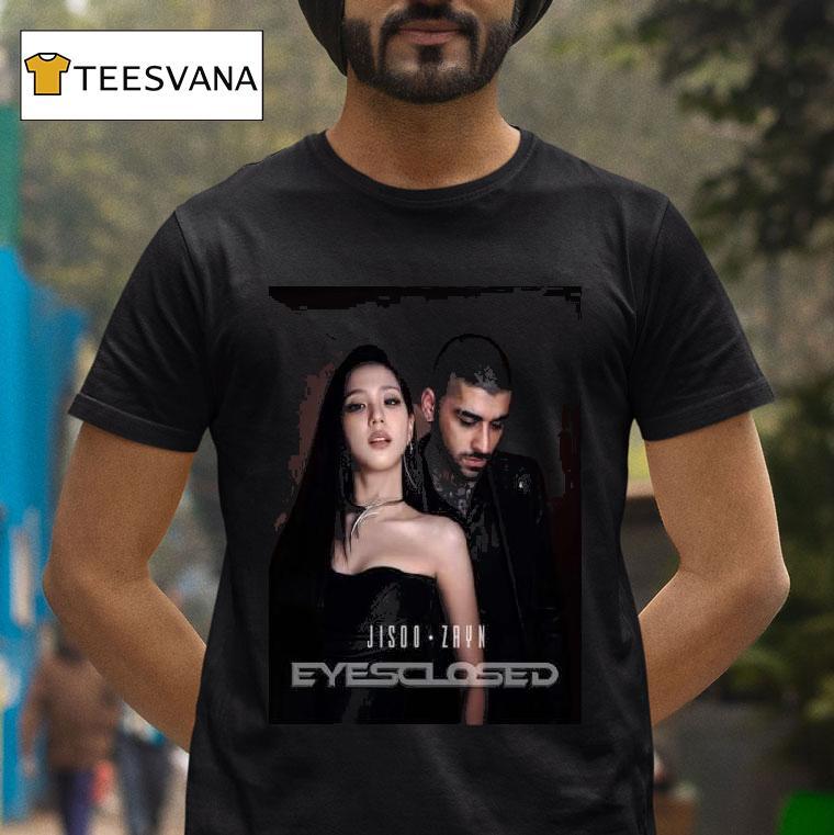 Jisoo And Zayn Eyes Closed Single Out On October T Shirt Jisoo And Zayn Eyes Closed Single Out On October T Shirt