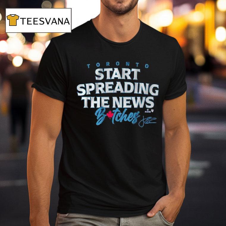 John Schneider Start Spreading The News Bitches T Shirt John Schneider Start Spreading The News Bitches T Shirt