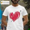 Johnny Valentine Heart Beats For Johnny T Shirt