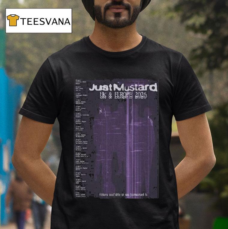 Just Mustard Uk Europe T Shirt Just Mustard Uk Europe T Shirt