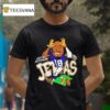 Justin Jefferson Minnesota Vikings Charcoal Jettas Caricature T Shirt