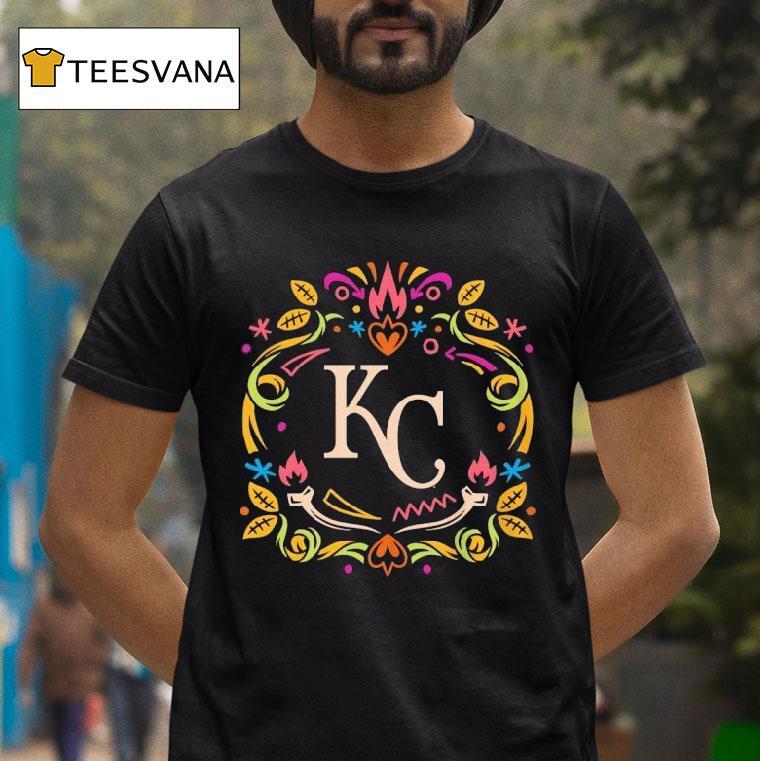 Kansas City Royals De Los Muertos T Shirt Kansas City Royals De Los Muertos T Shirt