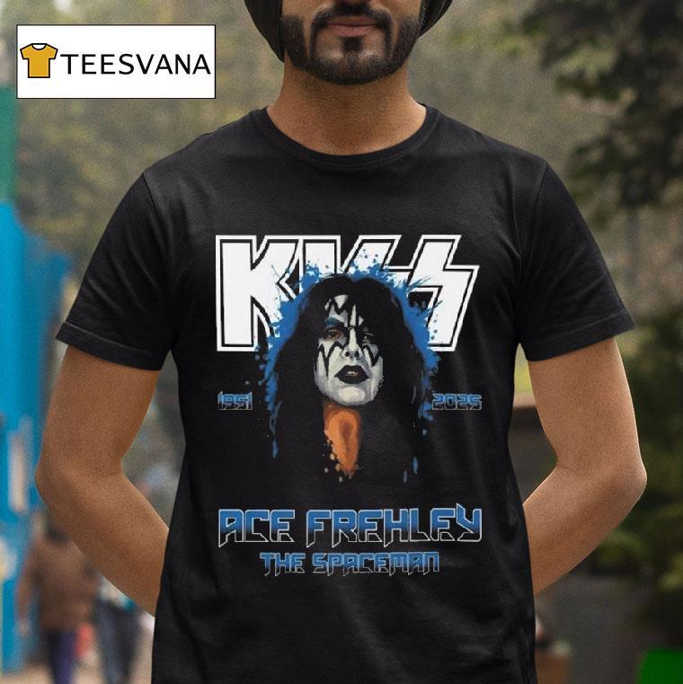 Kiss Ace Frehley The Spaceman T Shirt Kiss Ace Frehley The Spaceman T Shirt