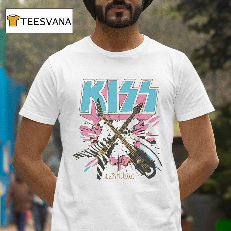 Kiss Asylum Guitars T Shirt Kiss Asylum Guitars T Shirt
