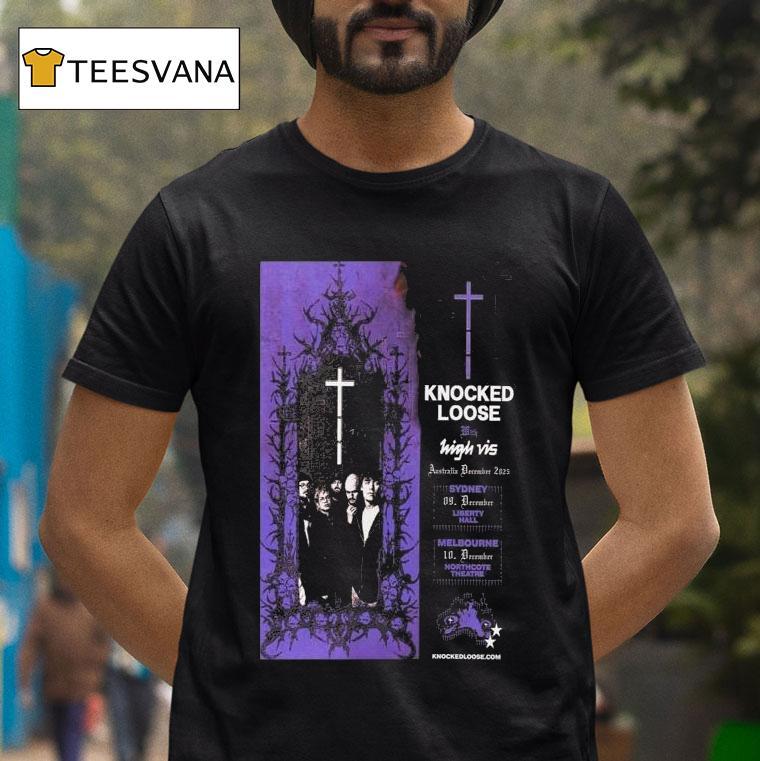 Knocked Loose Australia December T Shirt Knocked Loose Australia December T Shirt