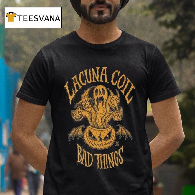 Lacuna Coil Lacuna Coil Bad Things T Shirt Lacuna Coil Lacuna Coil Bad Things T Shirt