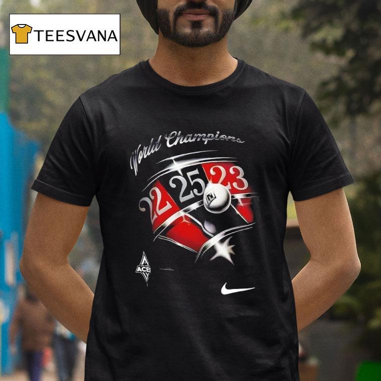 Las Vegas Aces Wnba Finals Champions Celebration Elevated T Shirt Las Vegas Aces Wnba Finals Champions Celebration Elevated T Shirt