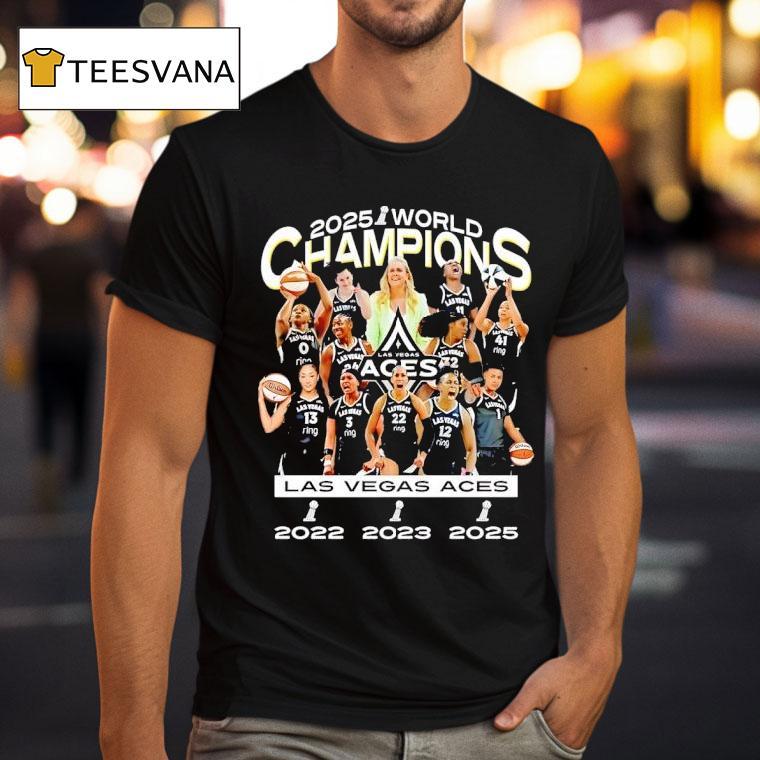 Las Vegas Aces Wnba World Champions T Shirt Las Vegas Aces Wnba World Champions T Shirt