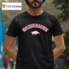 Logo And Name Of The Arkansas Razorbacks T Shirt