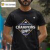 Los Angeles Dodgers National League Champions Locker Room T Shirt