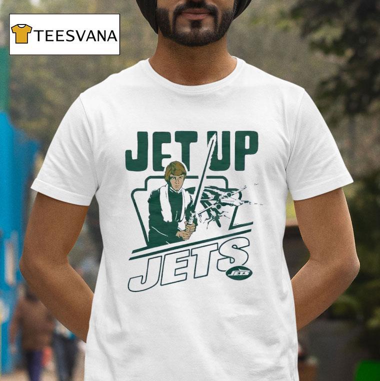 Luke Skywalker X New York Jets Football Jet Up T Shirt Luke Skywalker X New York Jets Football Jet Up T Shirt