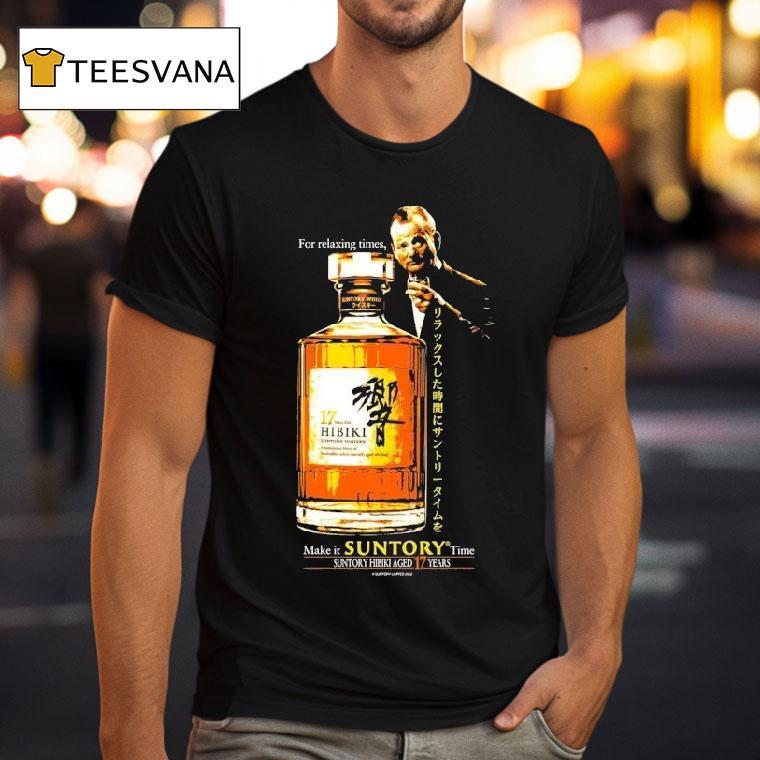 Make It Suntory Time Hibiki Aged Years For Relaxing Times T Shirt Make It Suntory Time Hibiki Aged Years For Relaxing Times T Shirt