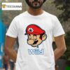 Mario Bros Wiid Smoking T Shirt