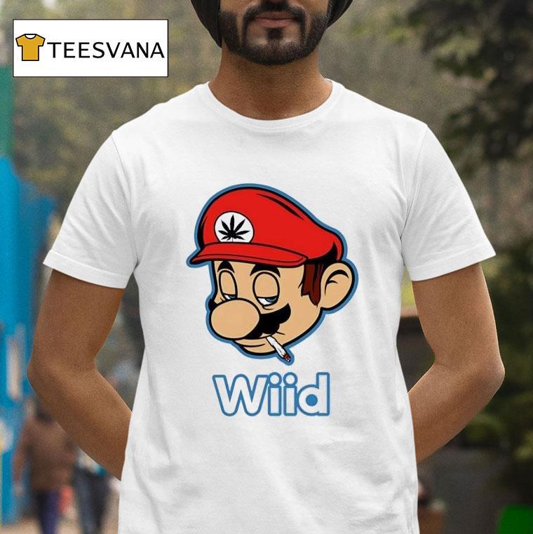 Mario Bros Wiid Smoking T Shirt Mario Bros Wiid Smoking T Shirt
