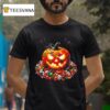 Master Builder Blocks Bricks Building Pumpkin Halloween T Shirt