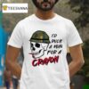 Matt Mitchell I D Ruck A Mile For A Crayon Eaters Club Skull T Shirt