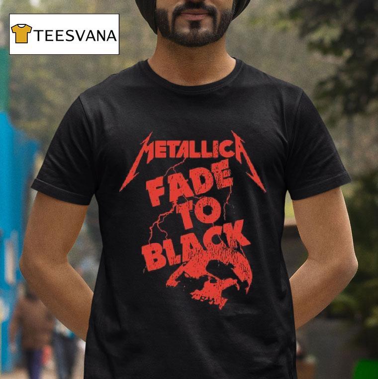 Metallica Fade To Black T Shirt Metallica Fade To Black T Shirt
