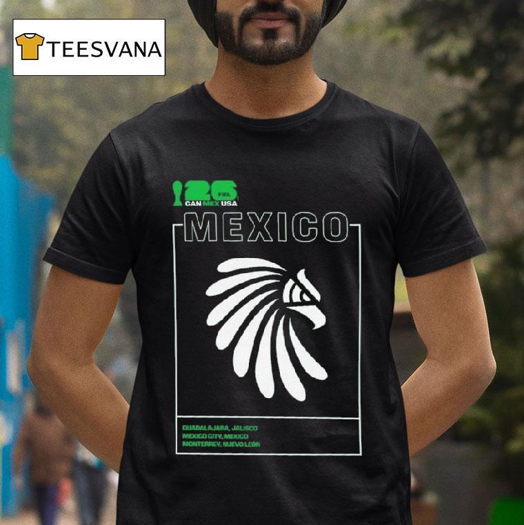 Mexico Fifa World Cup Host Graphic Logo T Shirt Mexico Fifa World Cup Host Graphic Logo T Shirt