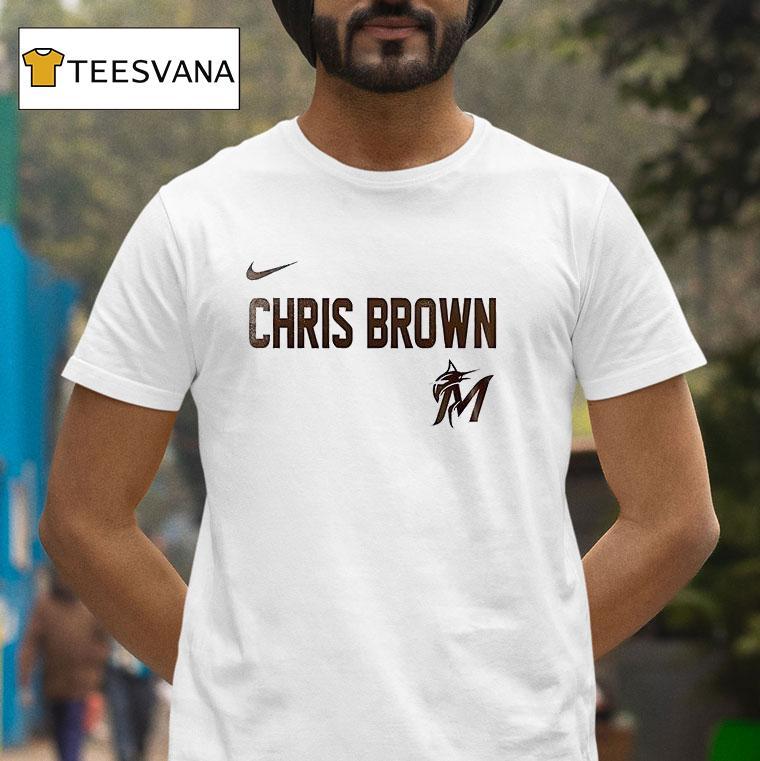 Miami Marlins X C Brown Breezy Bowl Xx Years Of Chris Brown T Shirt Miami Marlins X C Brown Breezy Bowl Xx Years Of Chris Brown T Shirt