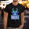 Milwaukee Bucks Logo Graphic T Shirt