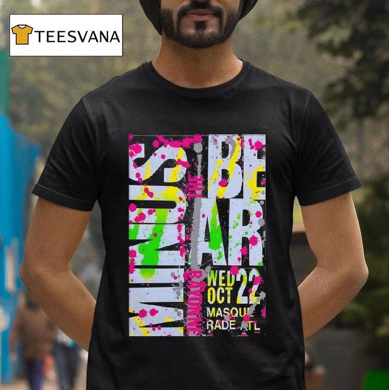 Minus The Bear October In Atlanta Ga T Shirt Minus The Bear October In Atlanta Ga T Shirt