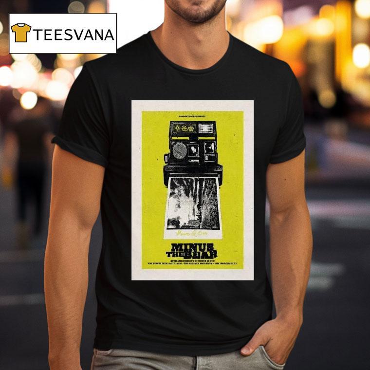 Minus The Bear October San Francisco T Shirt Minus The Bear October San Francisco T Shirt