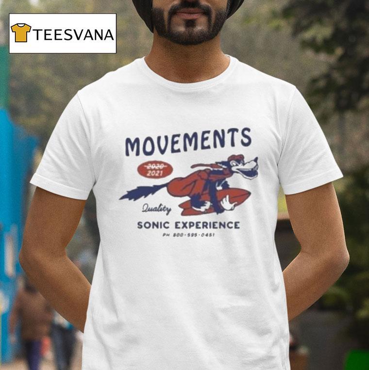 Movements Sonic Experience Wolf T Shirt Movements Sonic Experience Wolf T Shirt