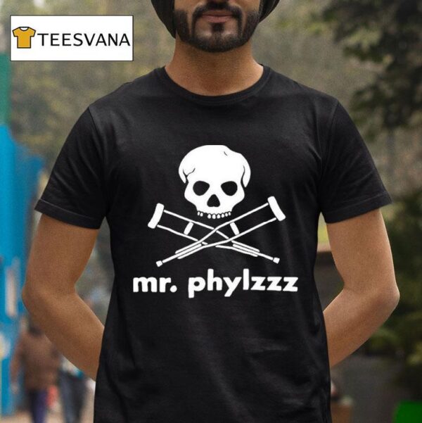 Mr Phylzzz Jackass Skull T Shirt