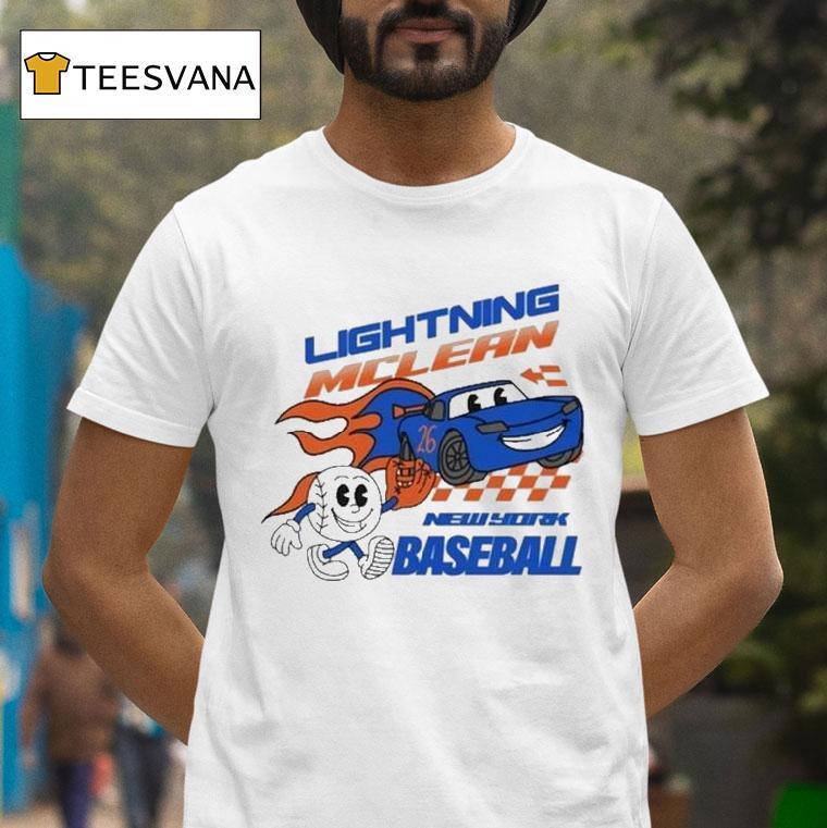 New York Mets Nolan Mclean Cars T Shirt New York Mets Nolan Mclean Cars T Shirt