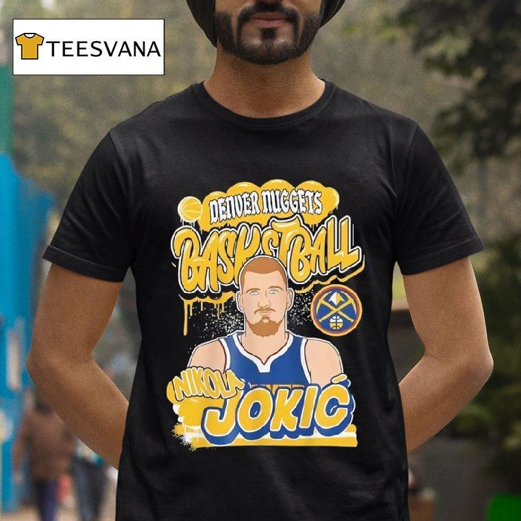 Nikola Jokic Denver Nuggets Boys Baller T Shirt Nikola Jokic Denver Nuggets Boys Baller T Shirt