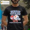 Norris Titans One Year Two Championships Helmet Logo T Shirt