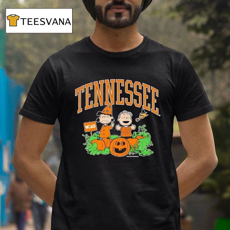 Peanuts Characters X Tennessee Great Pumpkin T Shirt Peanuts Characters X Tennessee Great Pumpkin T Shirt