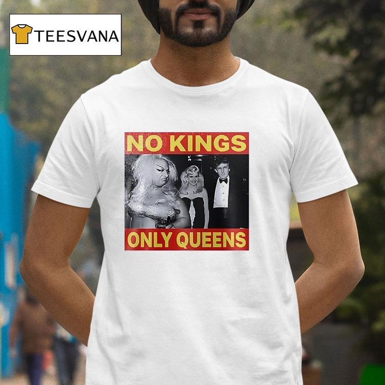 Pedro Pascal No Kings Only Queens T Shirt Pedro Pascal No Kings Only Queens T Shirt