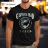 Philadelphia Eagles Grateful Dead Th Anniversary Nfl Football T Shirt