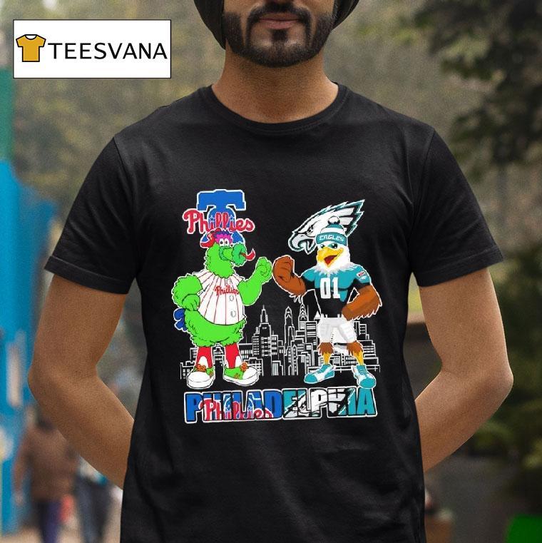 Phillie Phanatic Mascot Philadelphia Phillies Swoop Mascot Philadelphia Eagles T Shirt Phillie Phanatic Mascot Philadelphia Phillies Swoop Mascot Philadelphia Eagles T Shirt