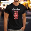 Phoneboy Heartbreak Designer Tour Roster Masco T Shirt