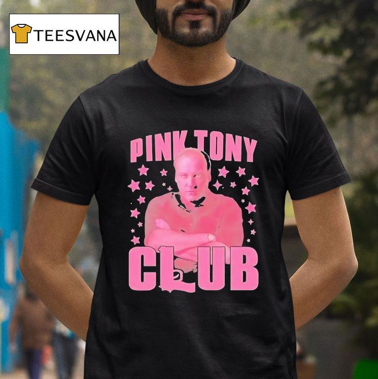 Pink Tony Soprano Club T Shirt Pink Tony Soprano Club T Shirt