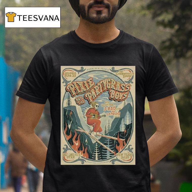 Pixie And The Partygrass Boys Show New Years Eve T Shirt Pixie And The Partygrass Boys Show New Years Eve T Shirt