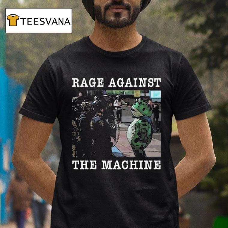 Portland Frog Protest Rage Against The Machine T Shirt Portland Frog Protest Rage Against The Machine T Shirt