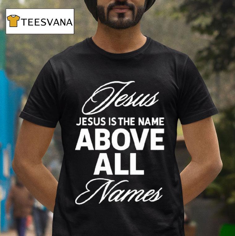 Qb Justin Fields Wearing Jesus Is The Name Above All Names T Shirt Qb Justin Fields Wearing Jesus Is The Name Above All Names T Shirt