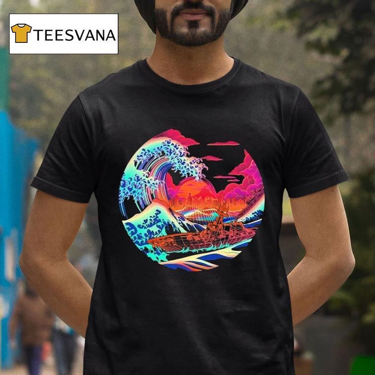 Retro Rifle The Great Synthwave T Shirt Retro Rifle The Great Synthwave T Shirt