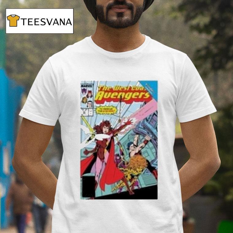 Robert Downey Jr Wearing The West Coast Avengers T Shirt Robert Downey Jr Wearing The West Coast Avengers T Shirt