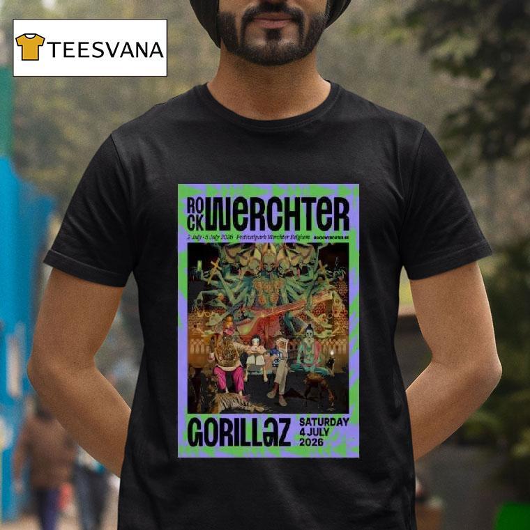 Rock Werchter Werchter Belgium Tour T Shirt Rock Werchter Werchter Belgium Tour T Shirt