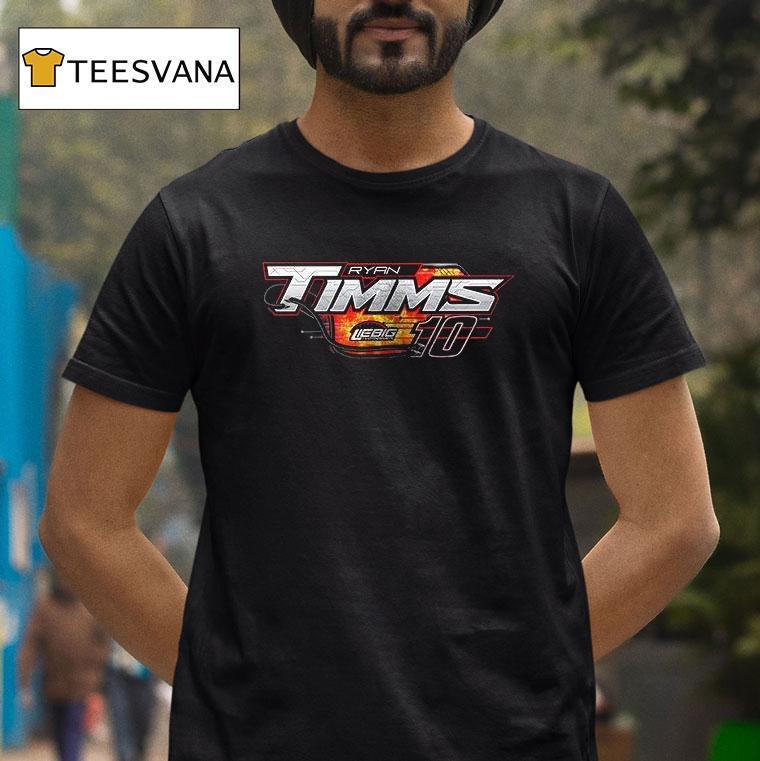 Ryan Timms Car Racing T Shirt Ryan Timms Car Racing T Shirt