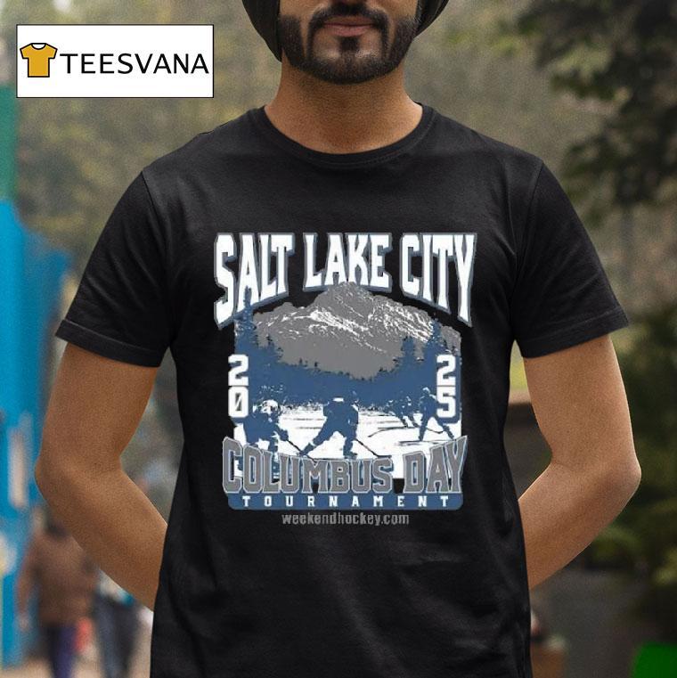 Salt Lake City Columbus Day Invitational T Shirt Salt Lake City Columbus Day Invitational T Shirt