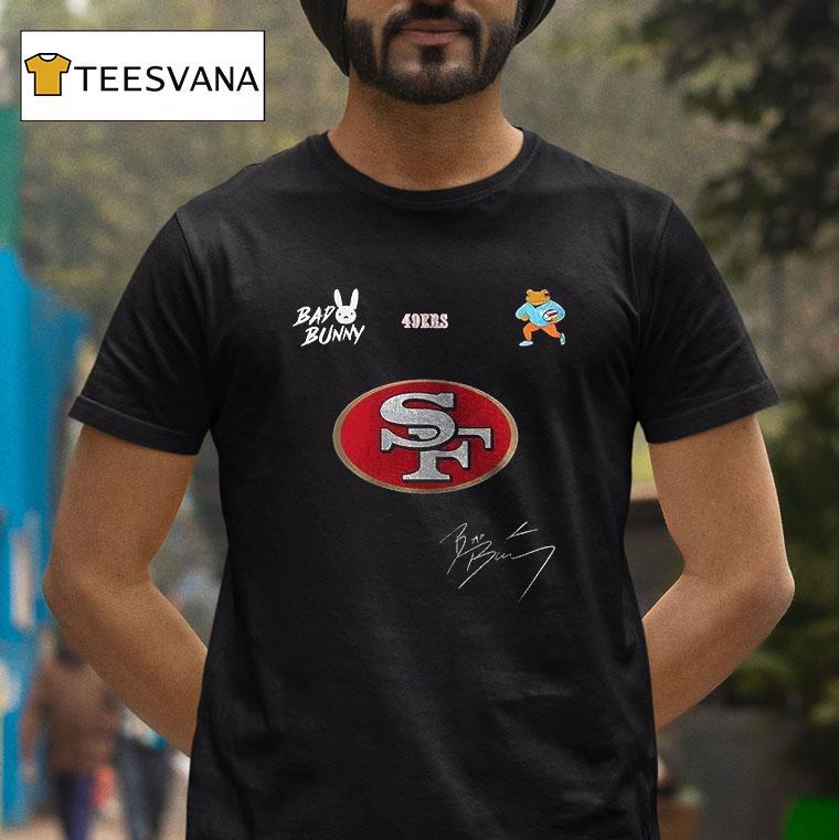 San Francisco Ers Bad Bunny Super Bowl Lx Benito Signature Masco T Shirt San Francisco Ers Bad Bunny Super Bowl Lx Benito Signature Masco T Shirt